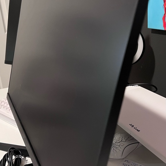 Samsung - T350 Series 24" IPS LED FHD, FreeSync (HDMI, VGA) - Dark Blue Gray - Picture 4 of 5